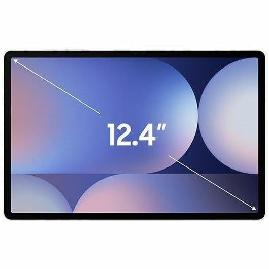 Samsung Galaxy Tab S10+ 12.4-inch tablet in Moonstone Gray with 256 GB storage