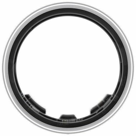 Samsung Galaxy Ring Size 8 in Silver, screen-free smart ring for health tracking