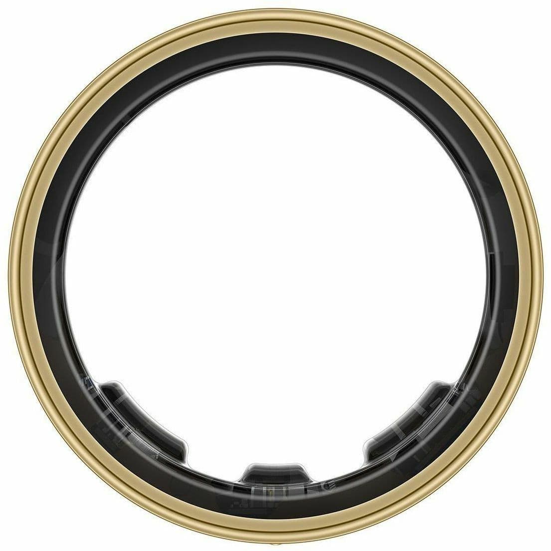 Samsung Galaxy Ring Size 8 in Gold with titanium finish, premium smart ring wearable