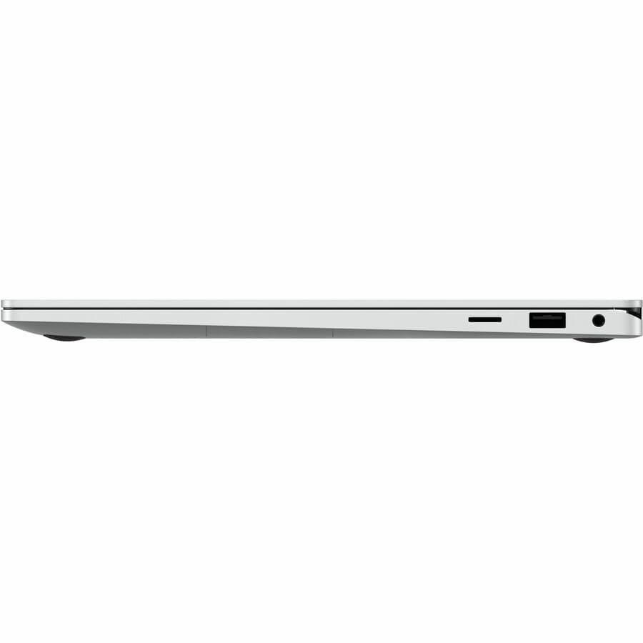Samsung Galaxy Book4 360 2-in-1 laptop with touchscreen and silver finish