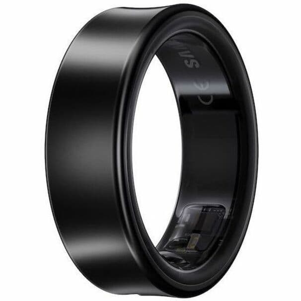 Samsung Galaxy Ring Size 8 Black titanium smart ring for wellness tracking