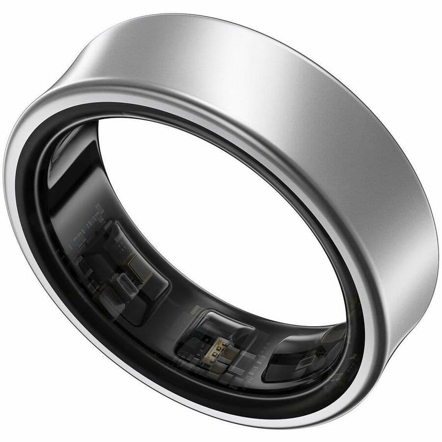Samsung Galaxy Ring Size 11 in Silver, screen-free smart ring for health tracking
