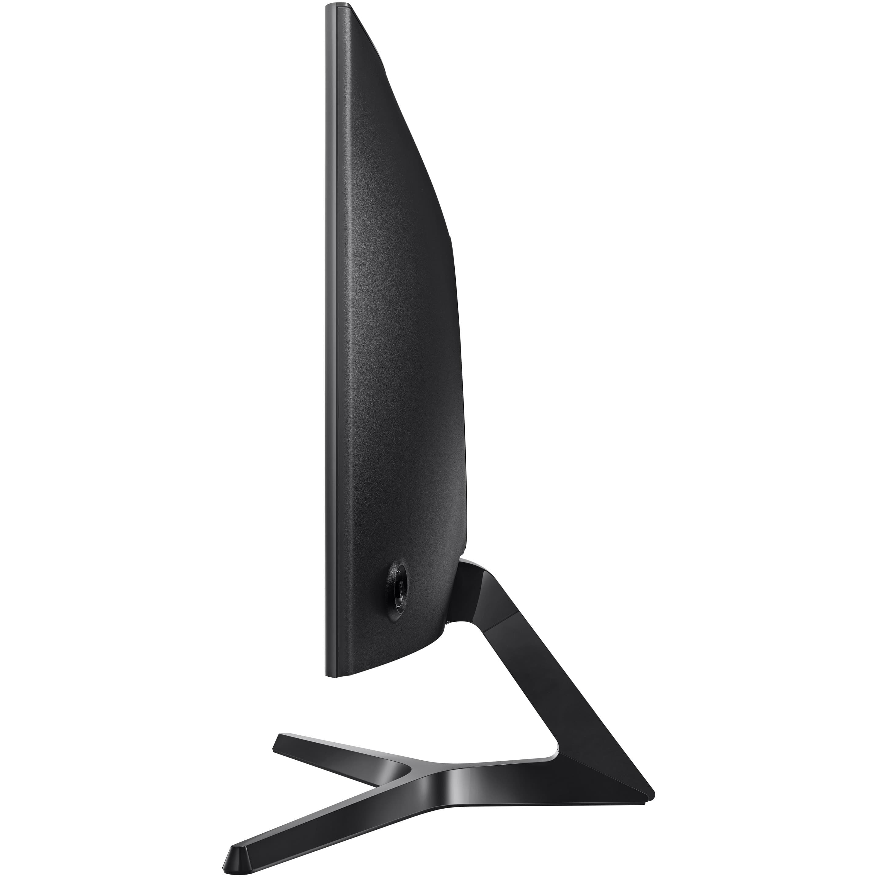 Samsung 24-inch curved gaming monitor with Full HD display and slim black bezel