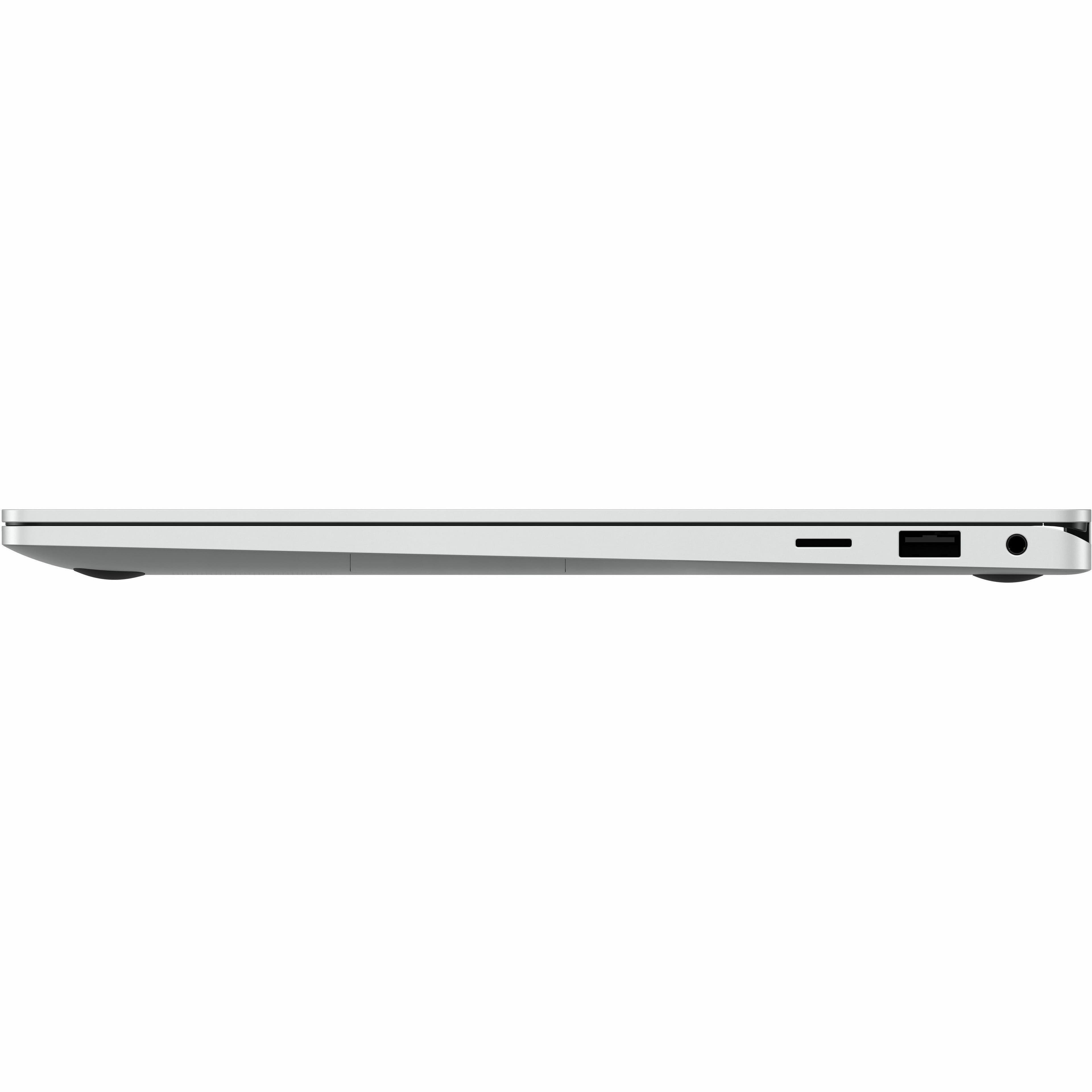 Samsung Galaxy Book4 360 2-in-1 laptop with touchscreen and silver finish