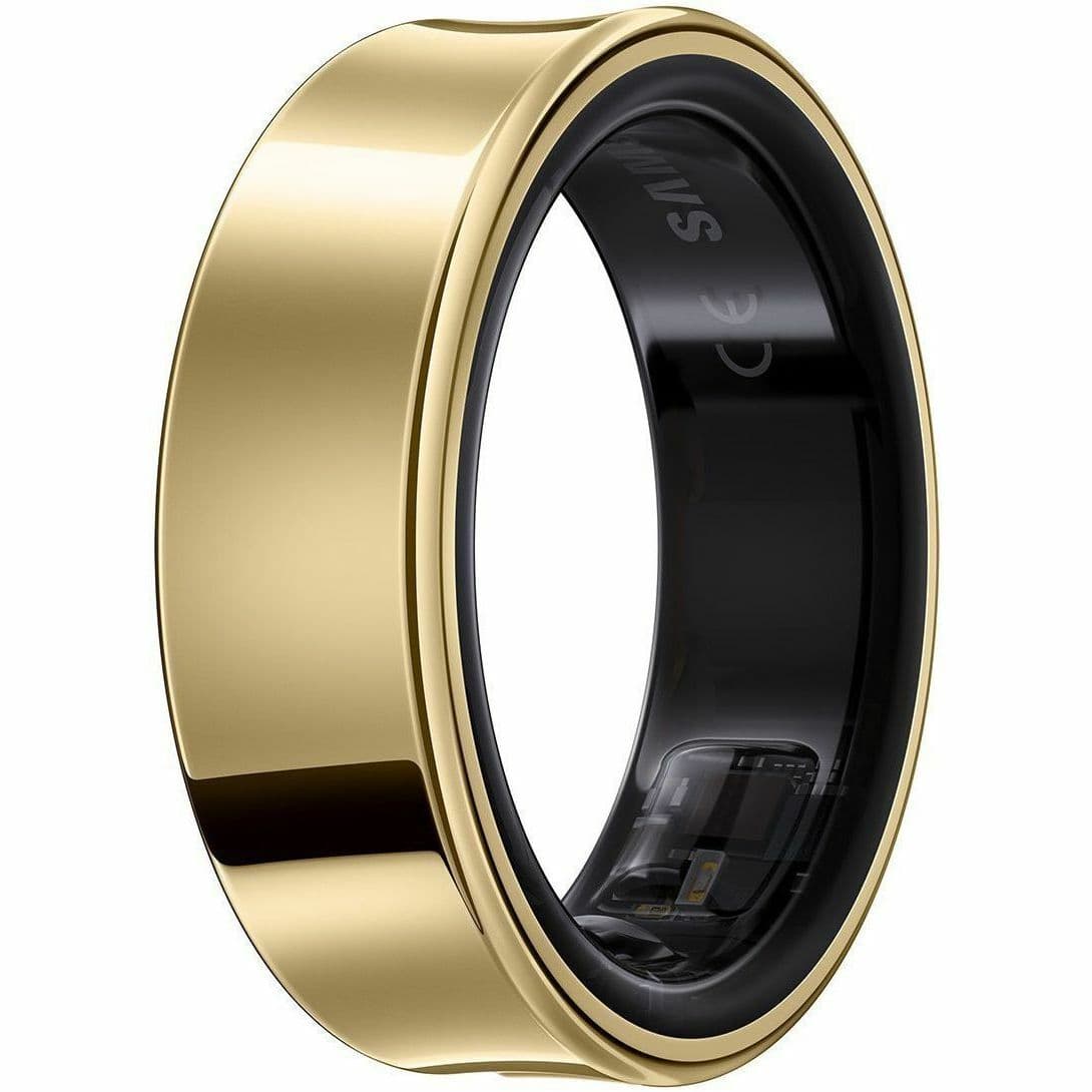 Samsung Galaxy Ring Size 10 Gold smart ring for Android-only wellness tracking