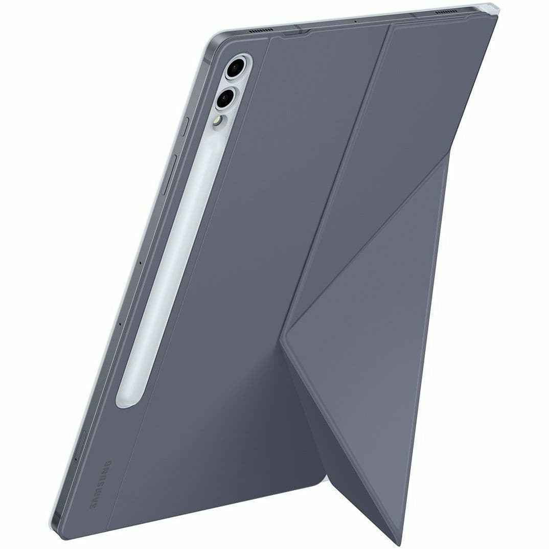 Samsung Galaxy Tab S10+ Smart Book Cover in blue, slim tablet case