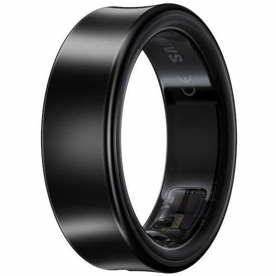 Samsung Galaxy Ring Size 8 Black titanium smart ring for wellness tracking
