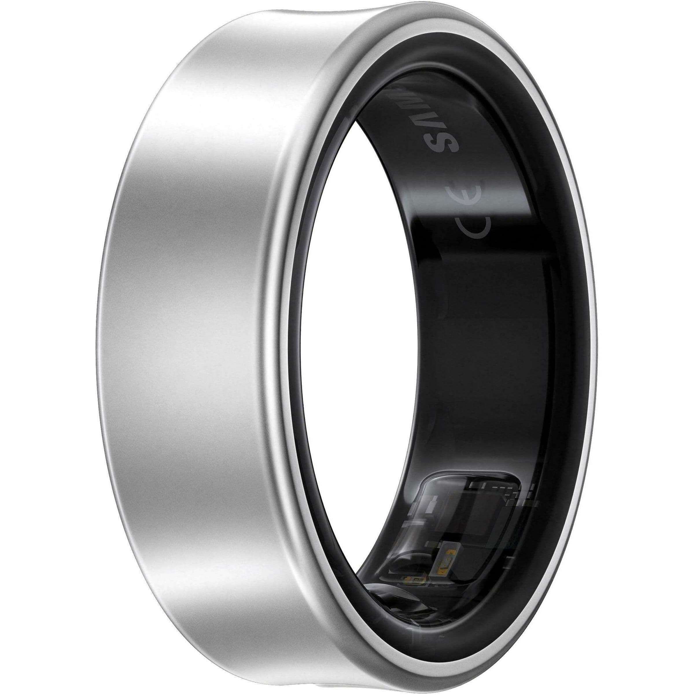 Samsung Galaxy Ring Size 7 Silver titanium wearable ring