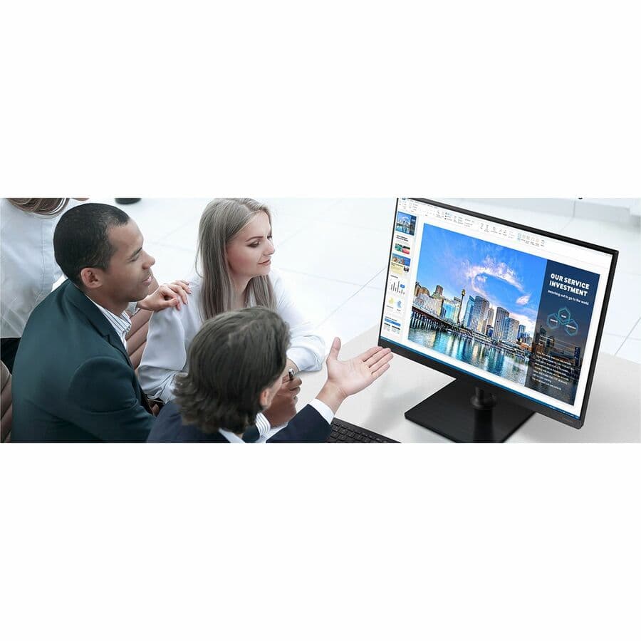 Samsung F24T454FQN 24-inch Full HD business monitor with USB hub and dual HDMI