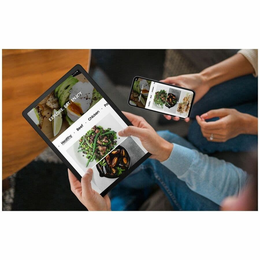 Samsung Galaxy Tab A9+ 11-inch Wi-Fi tablet in Silver with 4 GB RAM and 64 GB storage