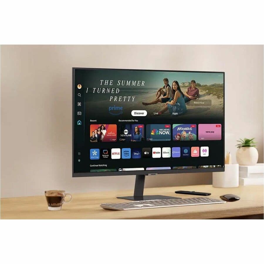 Samsung 32 Smart Monitor M5 M50D with Full HD 1080p display and 60 Hz refresh rate
