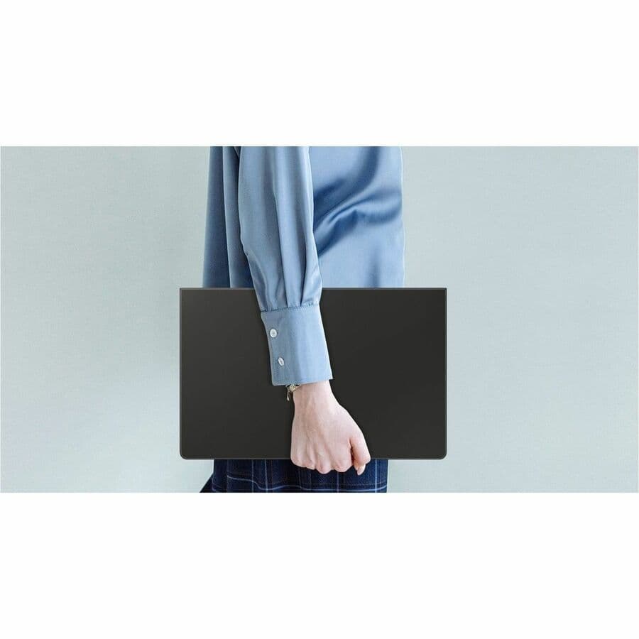Samsung Tab S9 FE slim black book cover for tablet protection