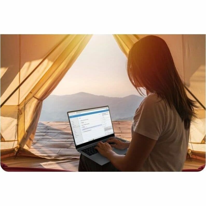 Samsung Galaxy Book5 Pro 360 16-inch 2-in-1 laptop in grey with Intel Core Ultra 7, 16 GB memory, and 1 TB SSD