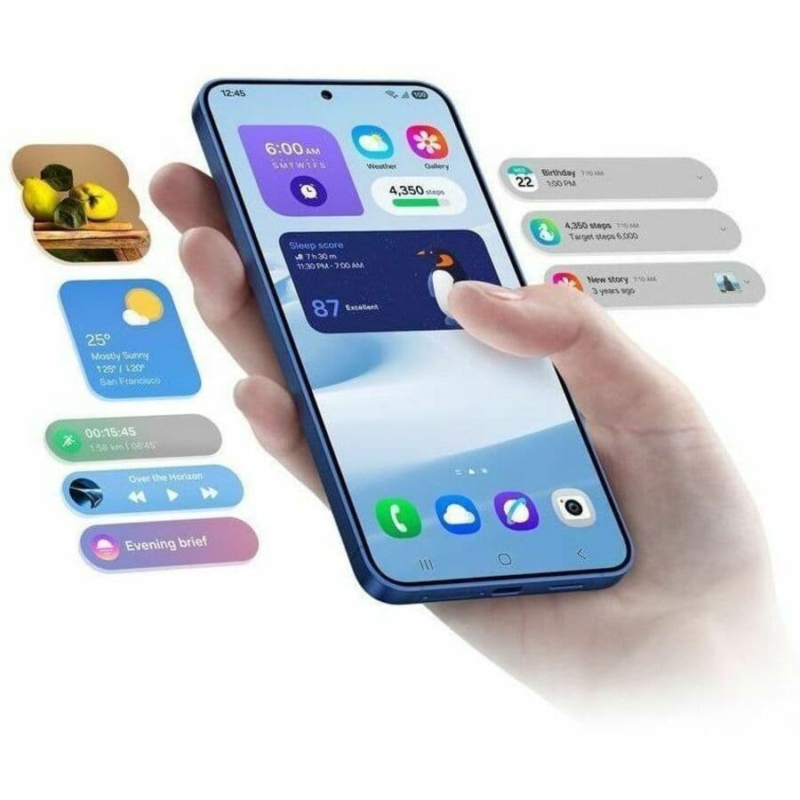 GALAXY S25+ 256GB SILVER SHADOW view 10