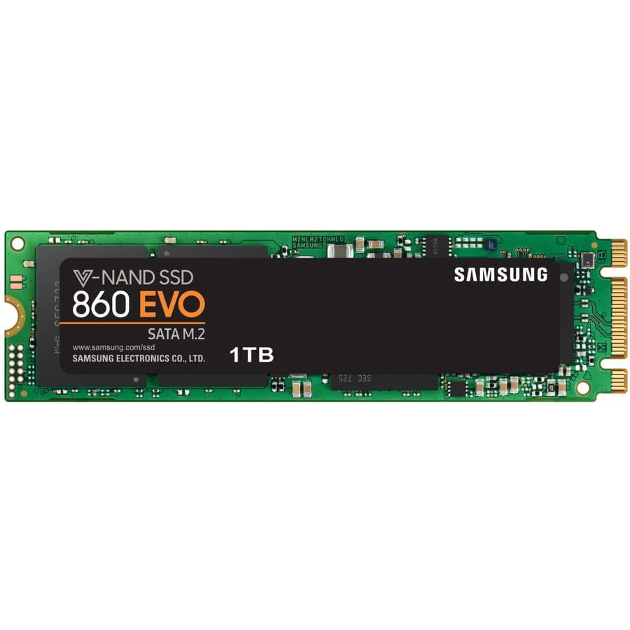 Samsung 860 EVO 1TB M.2 SATA SSD | Desktop Storage, 2.5-inch