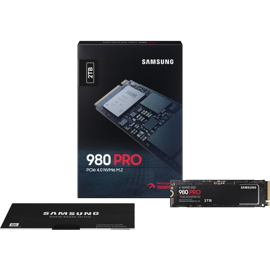 Samsung 980 PRO 2TB M.2 NVMe PCIe SSD | Desktop Storage, PCIe 4.0