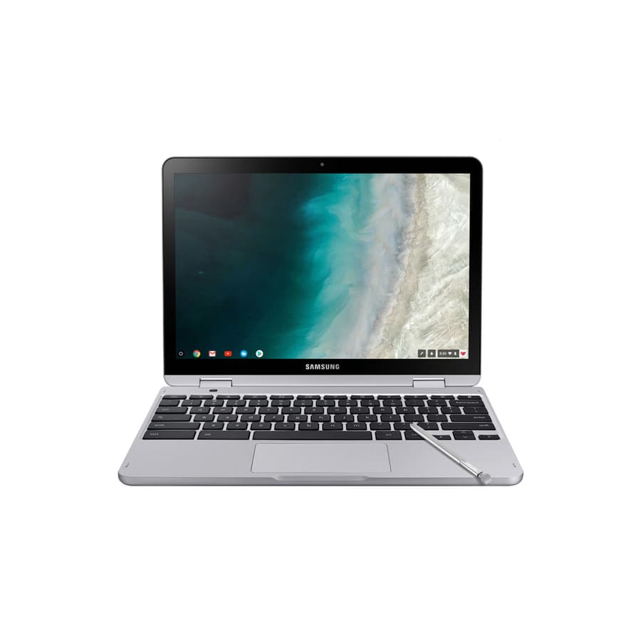 Samsung Chromebook Plus V2 2-in-1 convertible laptop with Chrome OS and Intel Celeron 3965Y