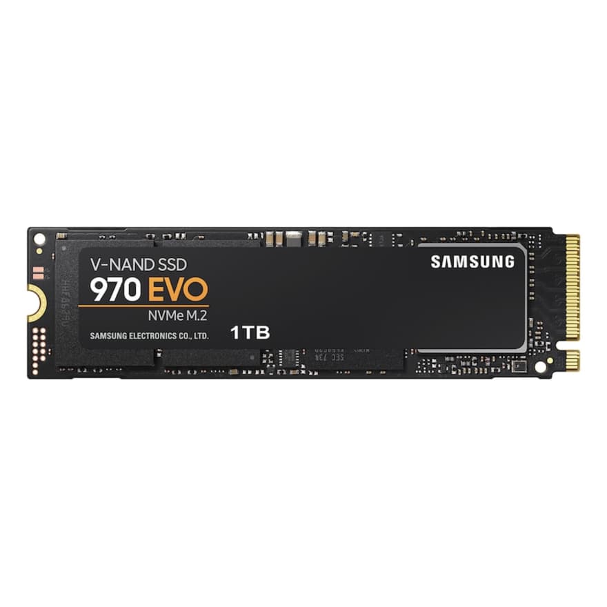 Samsung 970 EVO 1 TB M.2 2280 PCIe internal SSD in white