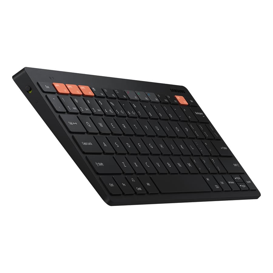 Samsung Tab Smart Keyboard in black with Bluetooth wireless connectivity for tablet productivity