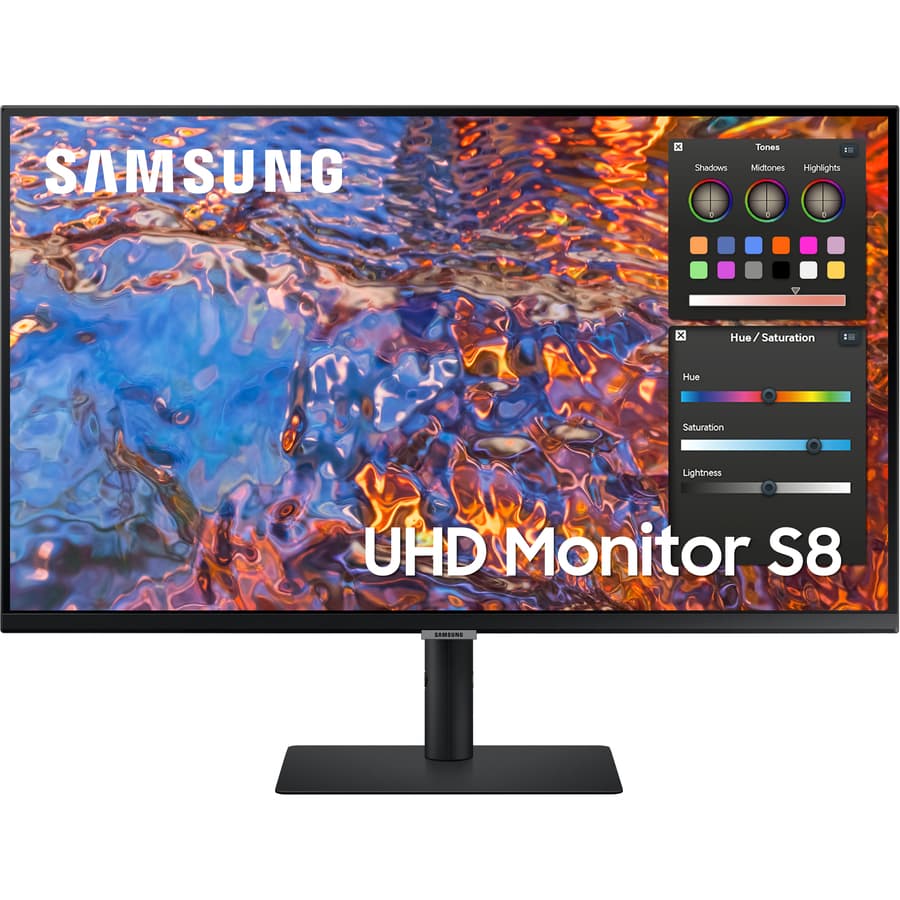 Samsung 27-inch 4K UHD IPS monitor with USB-C, HDMI, and DisplayPort