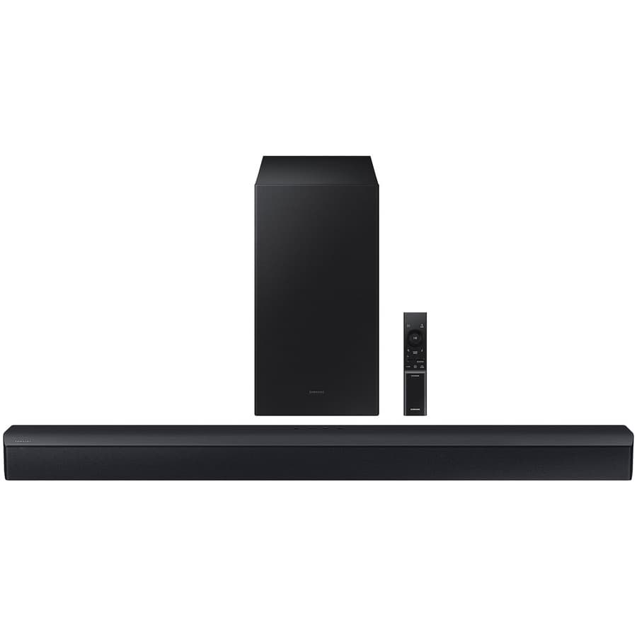Samsung HW-C450/ZA black 2.1-channel soundbar for TV audio