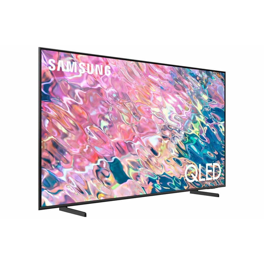 Samsung 85-inch Q60B QLED 4K smart TV with thin bezel and large screen