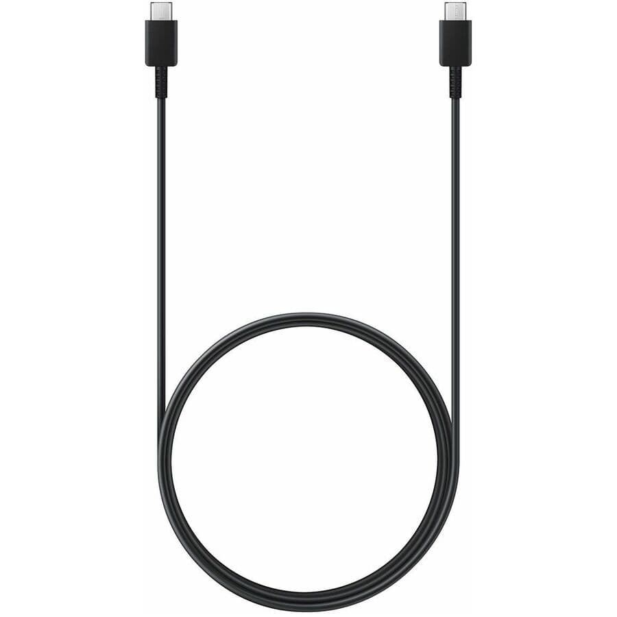 Samsung 1.8 m black charging cable rated for 3 A