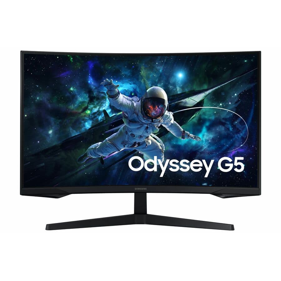 Samsung Odyssey G55C 32 inch curved QHD monitor with 1000R curvature