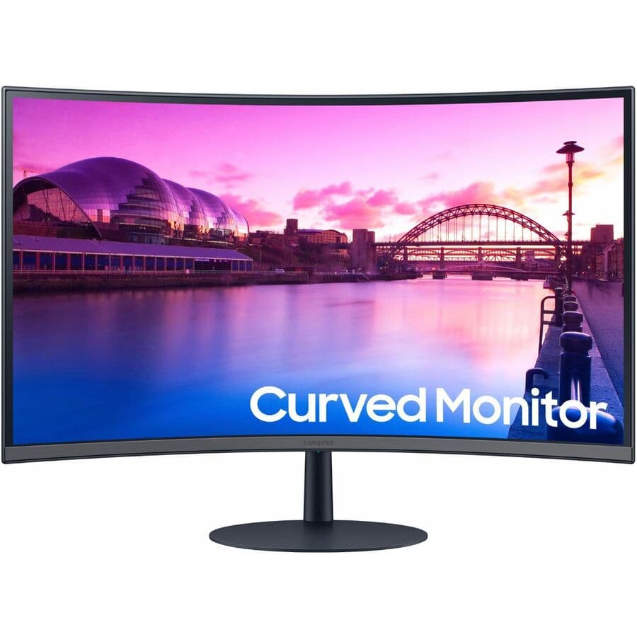 Samsung 27-inch S39C curved Full HD monitor with 75 Hz refresh and AMD FreeSync