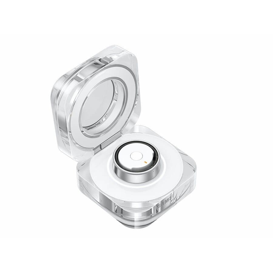 Samsung Galaxy Ring Size 11 in Silver, screen-free smart ring for health tracking