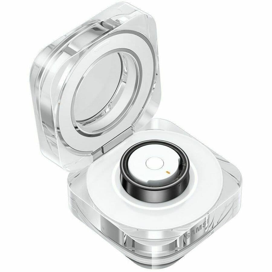 Samsung Galaxy Ring Size 12 in Black, discreet screen-free wearable for wellness tracking