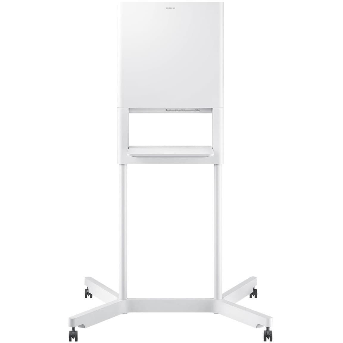 Samsung Flip STN-WM55H business stand with tall floor-standing frame for collaborative display use