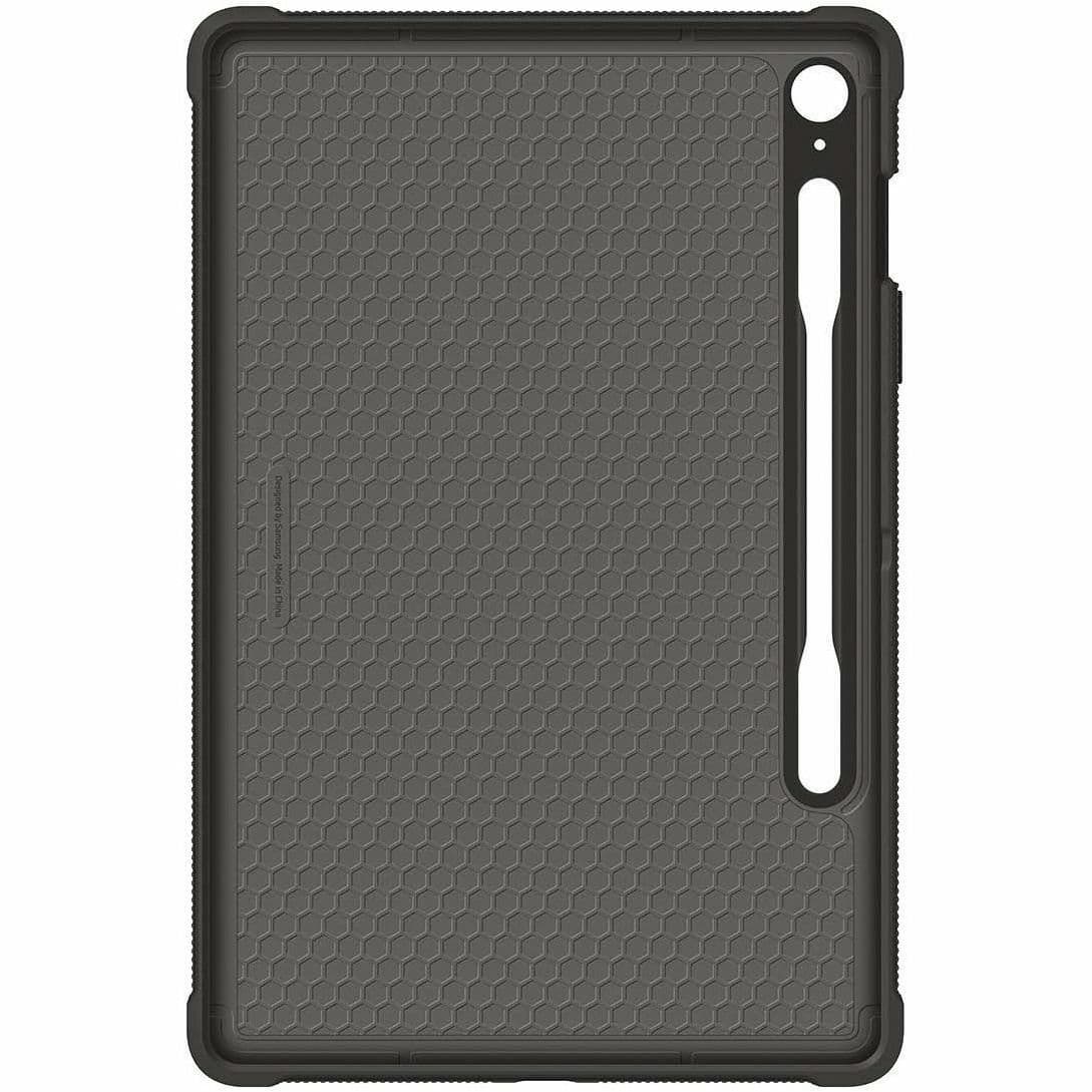 Black Samsung outdoor cover for Tab S9 FE tablet protection
