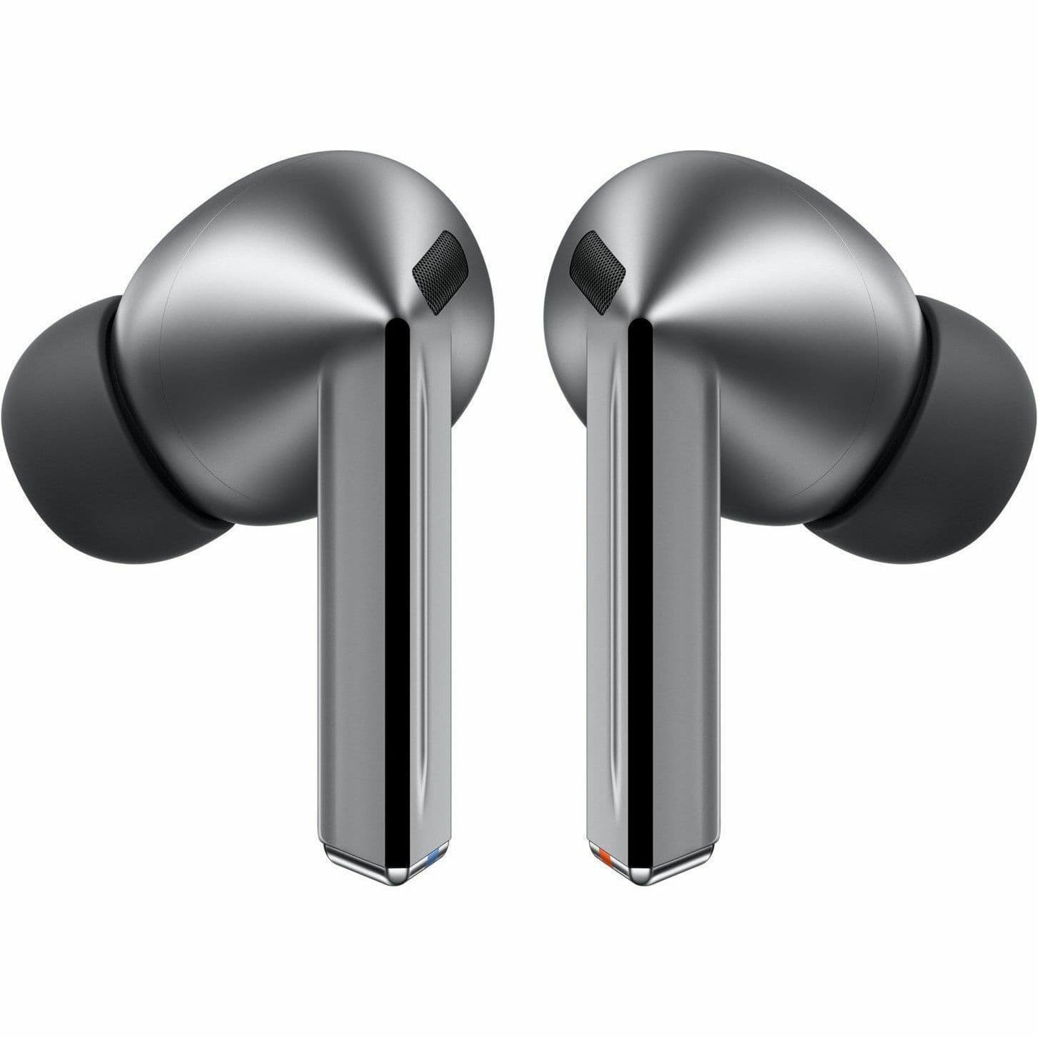 Samsung Galaxy Buds3 Pro wireless earbuds in silver with in-ear design