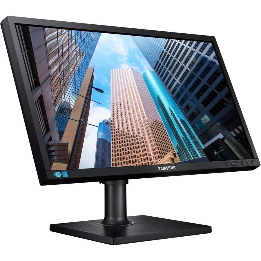 Samsung S24E450D 24-inch LED monitor with Full HD resolution and DVI DisplayPort connectivity