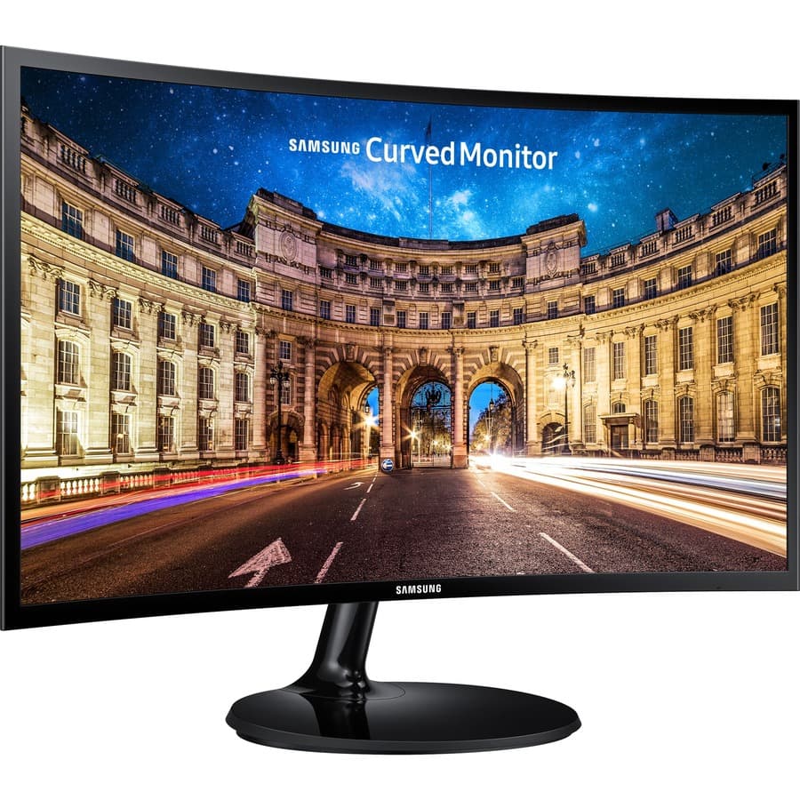 Samsung C27F390FHN 27 in curved VA desktop monitor with HDMI and VGA ports