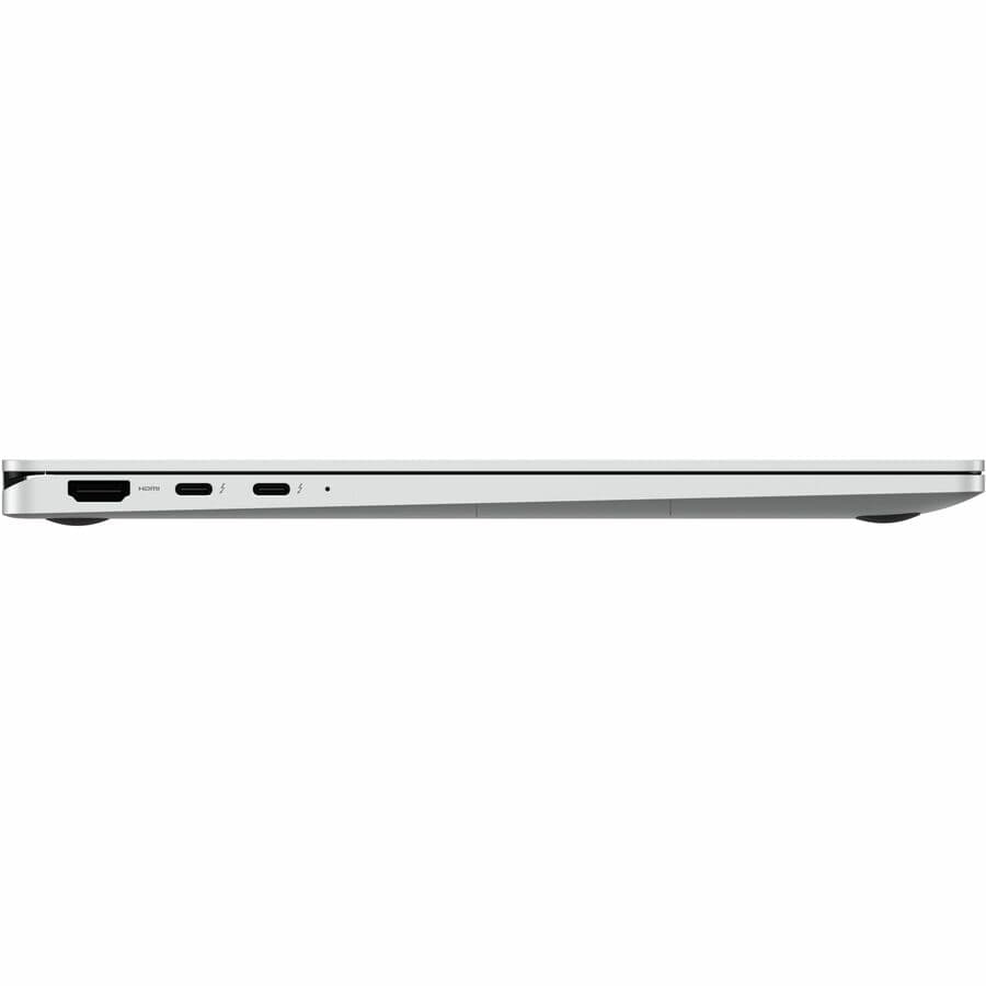 Samsung Galaxy Book4 360 2-in-1 laptop with touchscreen and silver finish