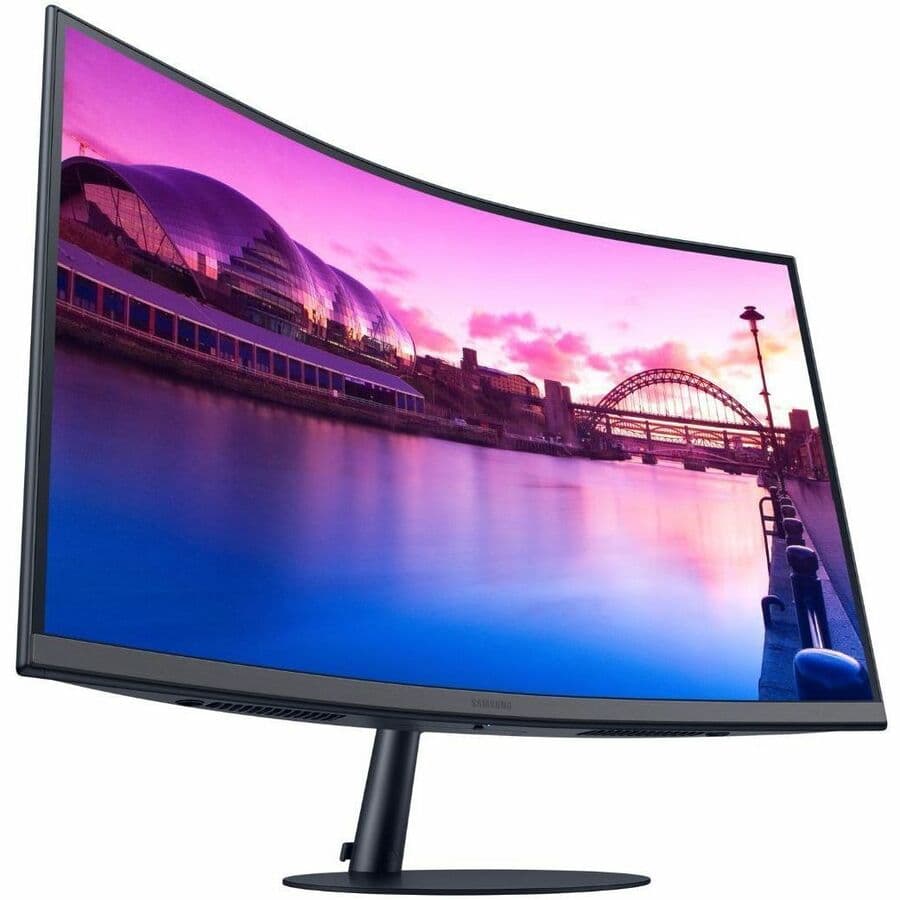 Samsung 27-inch S39C curved Full HD monitor with 75 Hz refresh and AMD FreeSync