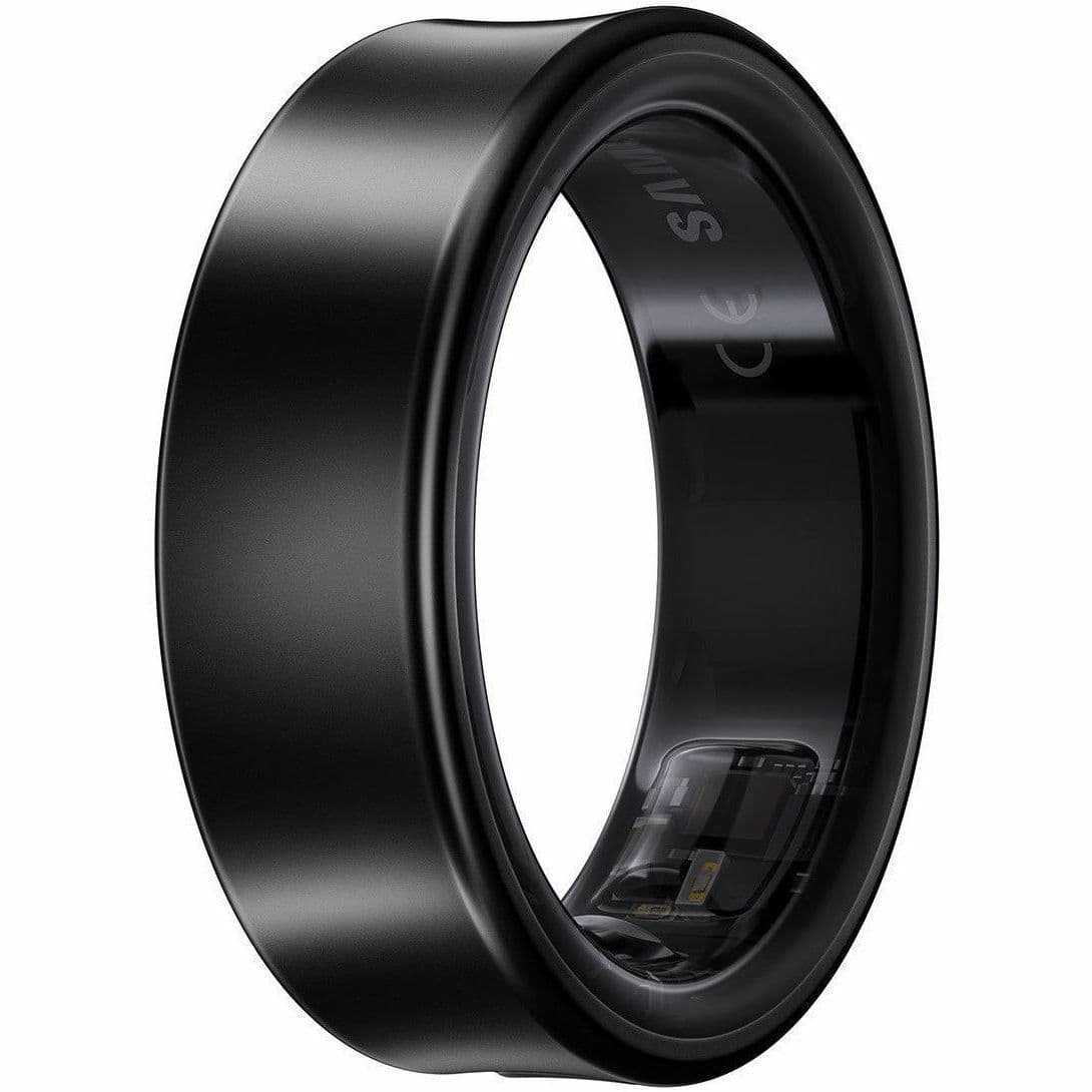 Samsung Galaxy Ring Size 6 Black titanium smart ring for sleep and wellness tracking