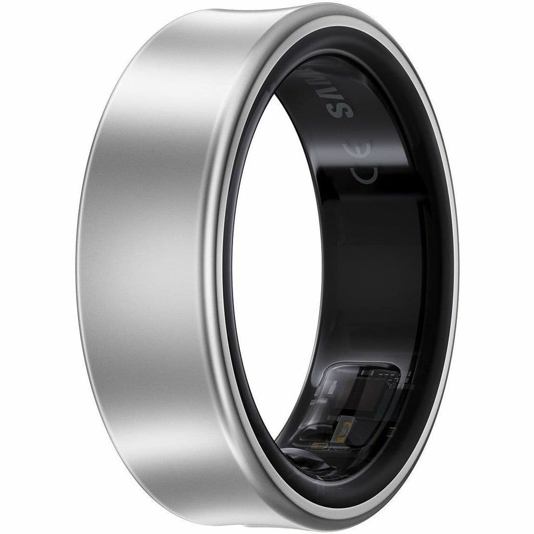 Samsung Galaxy Ring Size 11 in Silver, screen-free smart ring for health tracking