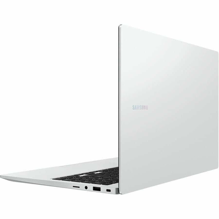 Samsung Galaxy Book4 15.6-inch silver business laptop with Intel Core 7 processor