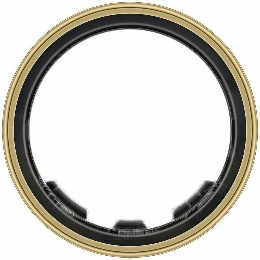 Samsung Galaxy Ring Size 11 in Titanium Gold, compact health wearable ring