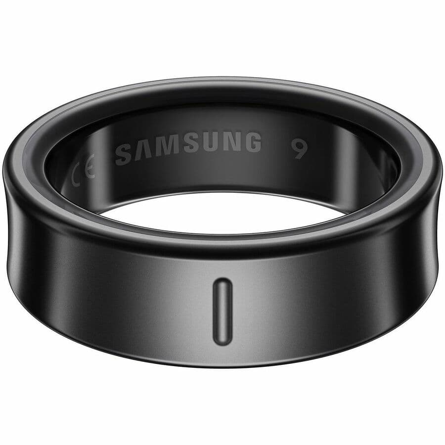 Samsung Galaxy Ring Size 6 Black titanium smart ring for sleep and wellness tracking
