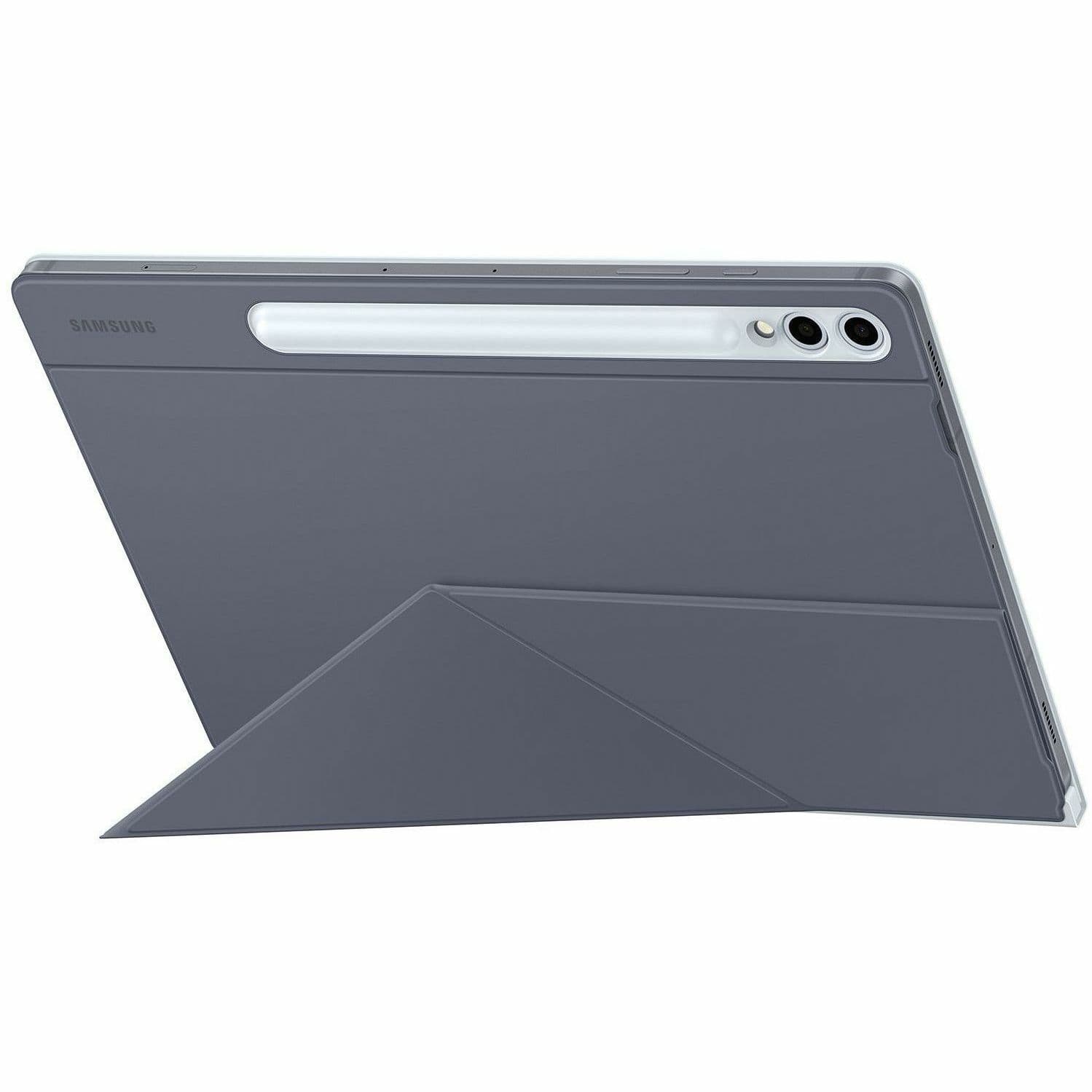 Samsung Galaxy Tab S10+ Smart Book Cover in blue, slim tablet case