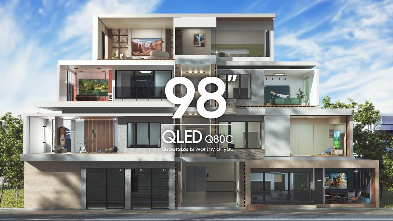 98" QLED: Supersize your space | Samsung