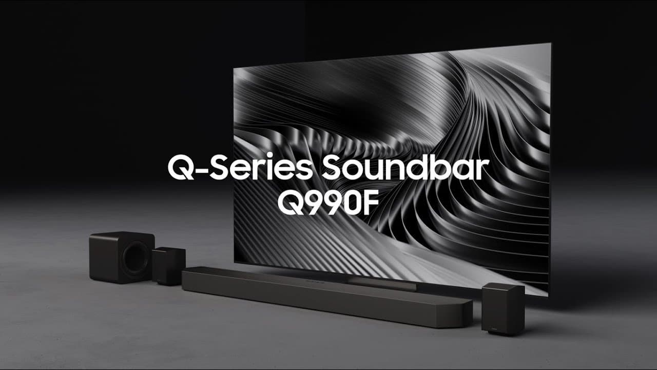 Q-Series Soundbar Q990F: Complete your show with the symphony of sound | Samsung