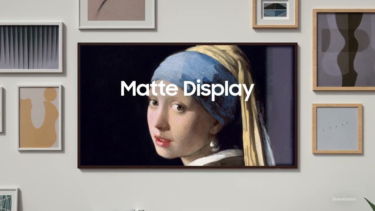 The Frame Matte Display