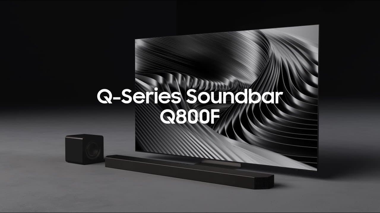 Q-Series Soundbar Q800F: Ultimate sound immersion with side-firing speakers | Samsung