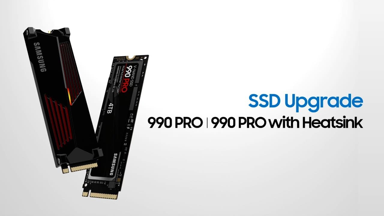 SSD Upgrade with 990 PRO | Samsung