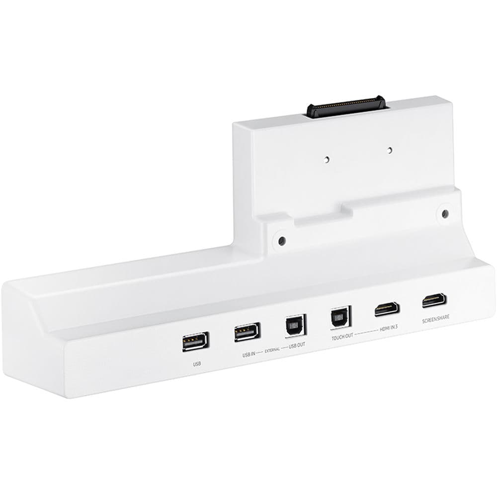 Samsung CY-TF65BR FLIP 65 optional tray with USB, HDMI, Touch Out, and NFC connectivity